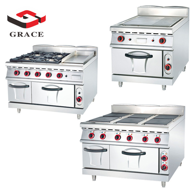 GRACE Commercial Hotel Restaurant Project Mental Electric or Gas Stainless Steel Banquet Kitchen Catering Equipment