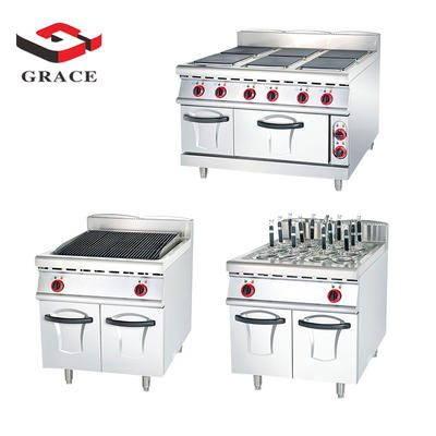 Commercial Stainless Steel Electric and Gas Kitchen Equipment for Restaurant and Hotel Project