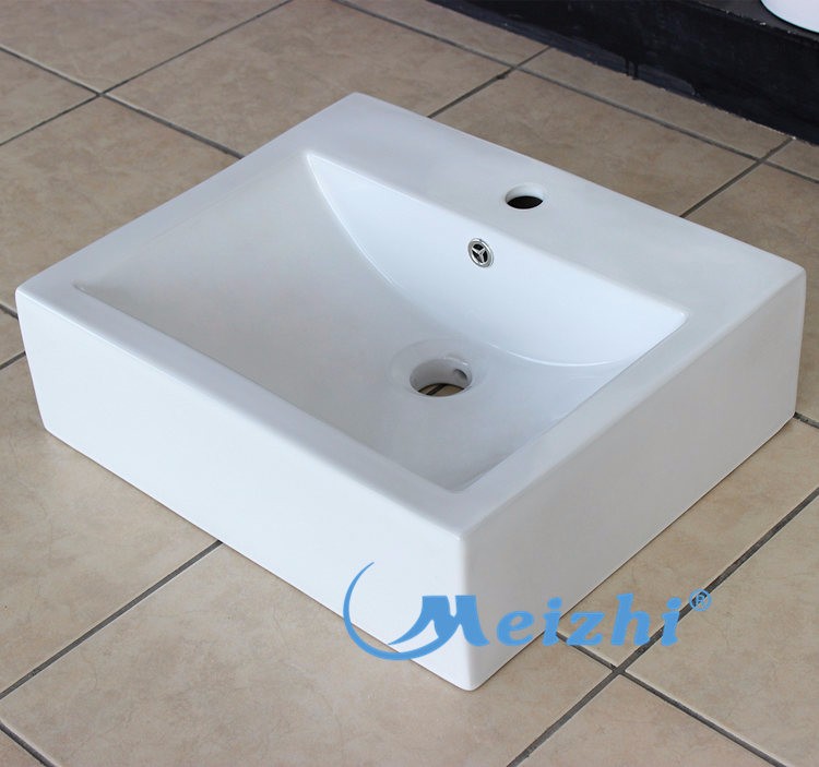 Bathroom sanitary ceramic art wash basin stand