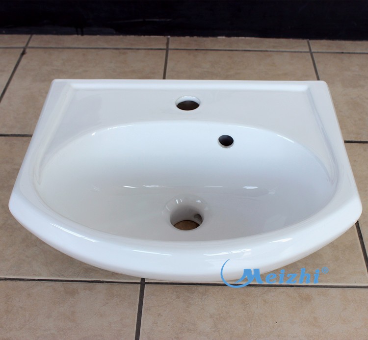 Cabinet porcelain mini bathroom wash basin sink