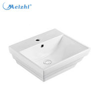 Ceramic modern bathroom medical wash basin