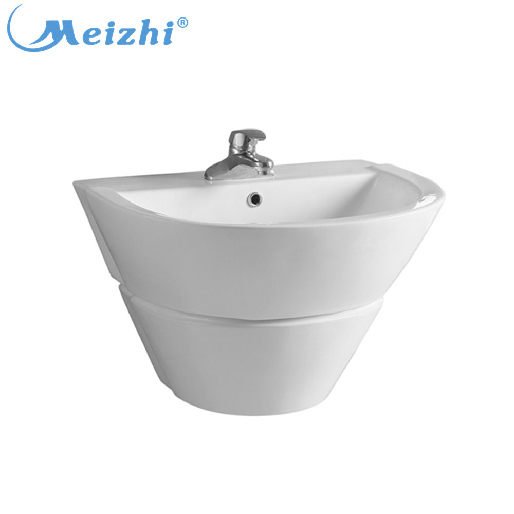 Ceramic wash basin deep sink mini wash basin