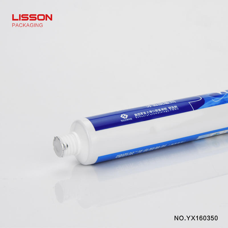 30ml Eco-friendly custom printed toothpaste tube packaging With Screw Cap
