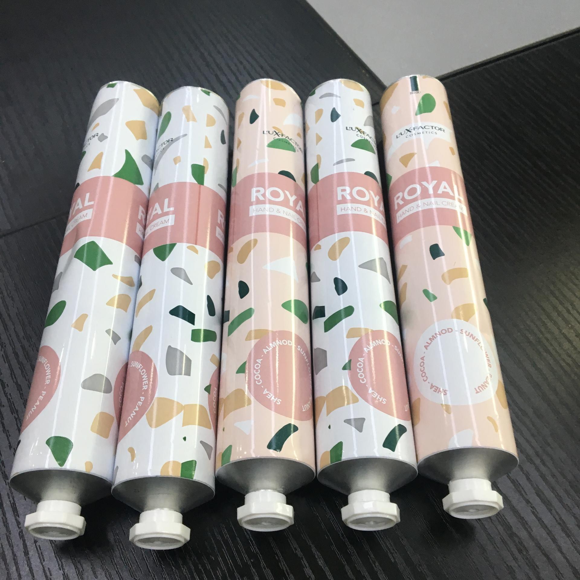 120ml empty collapsible purity 99.7% aluminum cosmetic aluminum toothpaste packaging tube