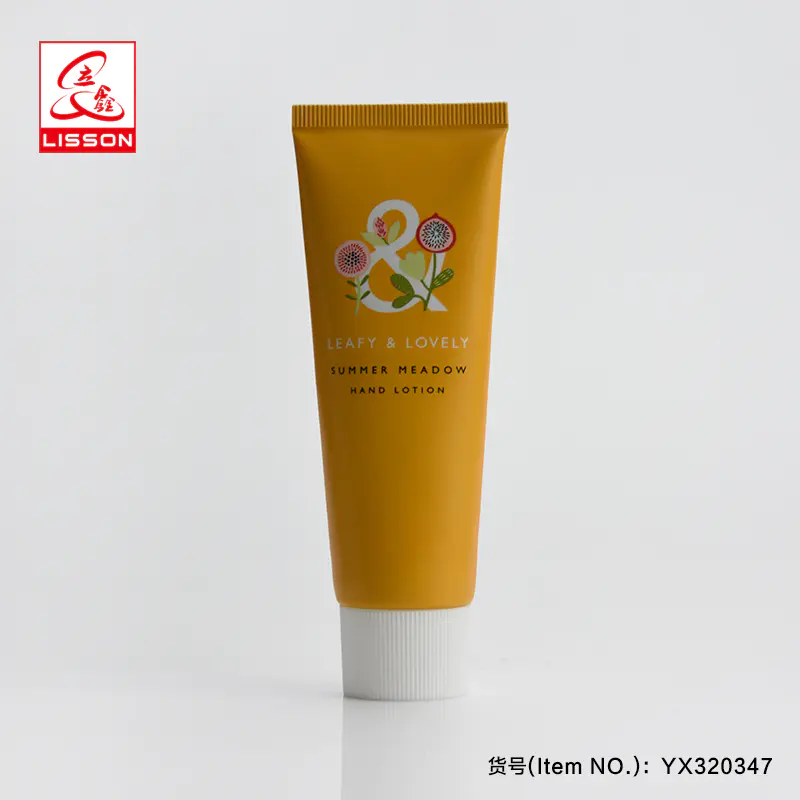 100ml Colorful offset printed cosmetic plastic tube packaging toothpaste with screw cap