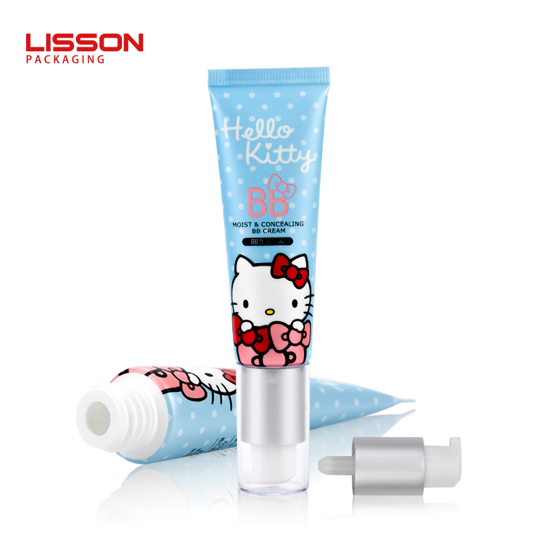 30ml cosmetic packaging airless pump tube for toothpaste