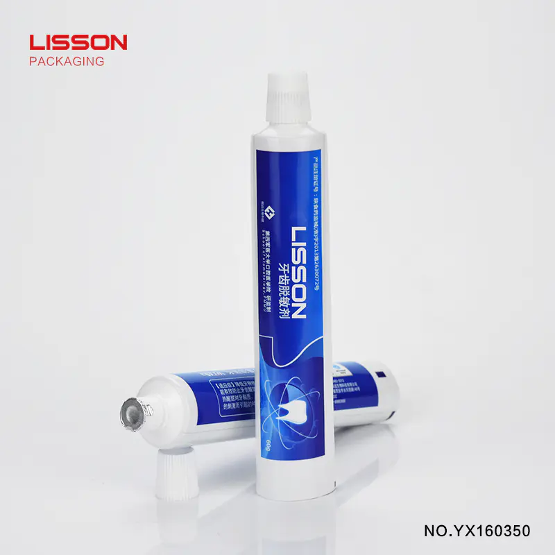 30ml Eco-friendly custom printed toothpaste tube packaging With Screw Cap