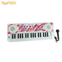 In Stock Musical Instrument Rechargeable Piano Keyboard WithMicrophone For Kids