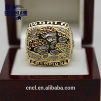 Fashion Hot Sale Custom National championship ring ,youth football fancy rings for sports lovers