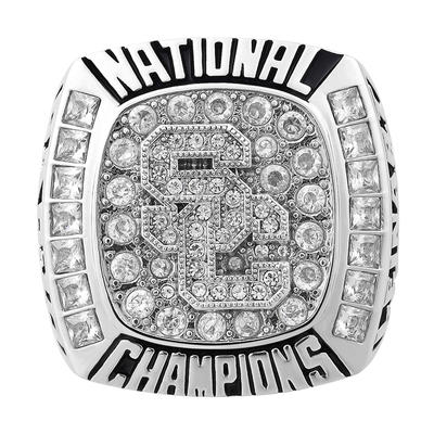 Oval Cut craft zinc alloy materials youth baseball championship rings designs your rings models