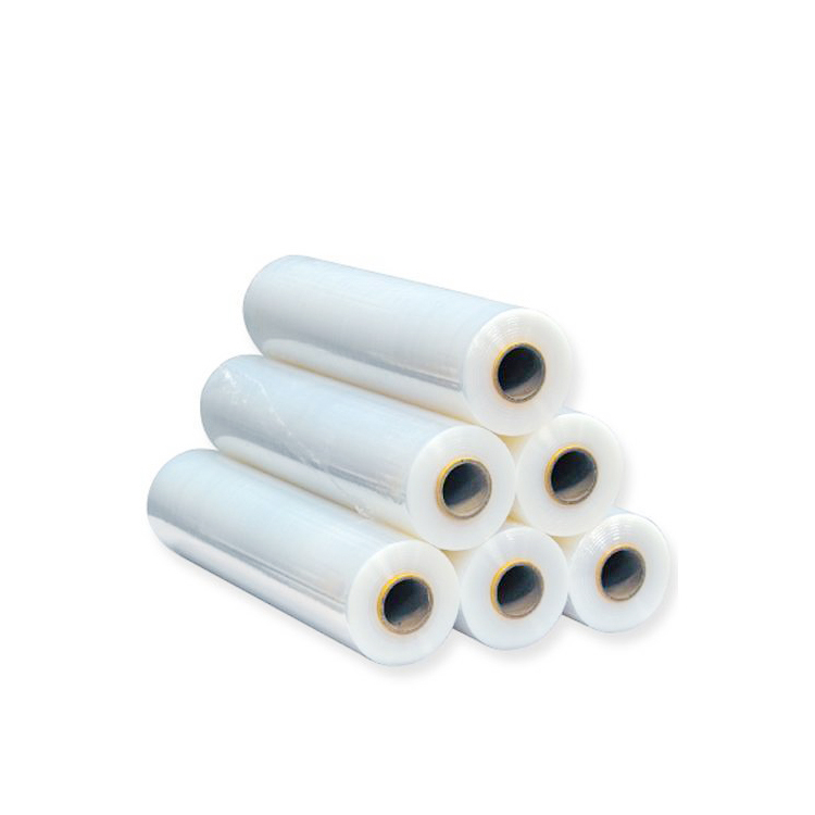 China Factory low price transparent plastic packing PE shrink wrapping roll film