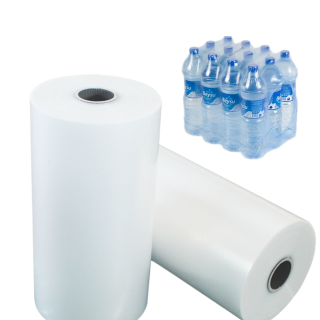Hot sale factory supplier best price polyethylene Heat shrinkable filmldpe shrink film for water bottle packing