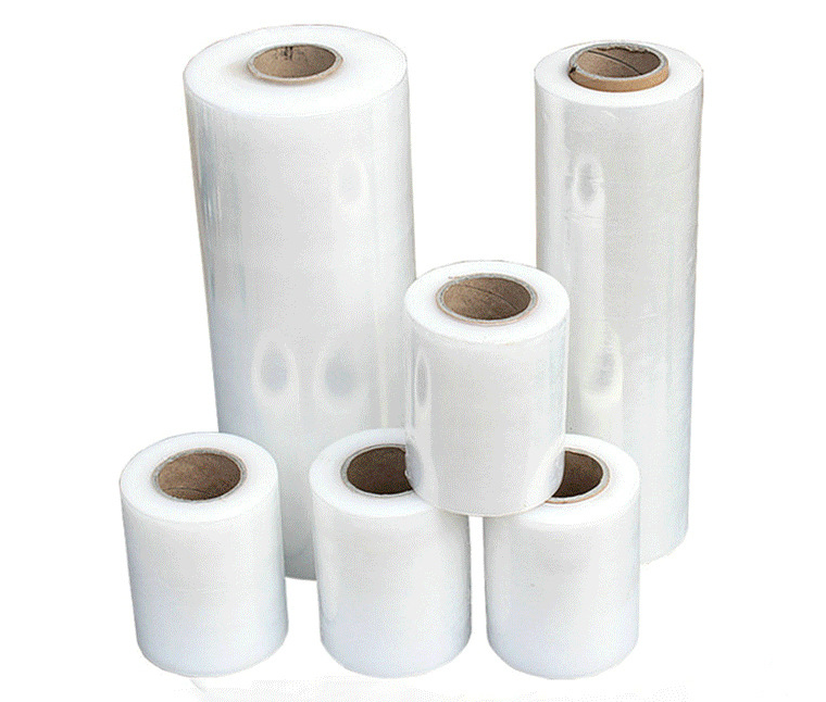 China factory wholesale heat shrink wrap pe shrink film plastic film rolls for beverage packaging