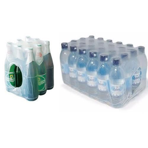 Transparent Clear Heat Seal Shrink wrappackage Pe Filmsfor bottle drink waterbeer
