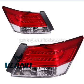 Vland manufacturer accessories for car tail lamp for Accords LED taillight 2008-2013 with LED DRL+Brake light