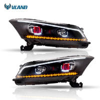 Vland Manufacturer For Accord8Headlight For 2008-2013 For ACCORD8 Demon Eye LED Head Lamp Wholesale Price