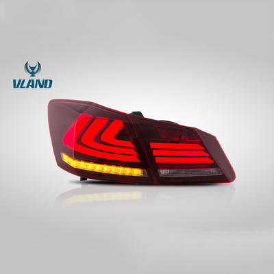 Vland Factory For LED Tail Lamp For Accord 2013-2015 With Flashing Signal+LED Moving LED Tail Light Plug And Play