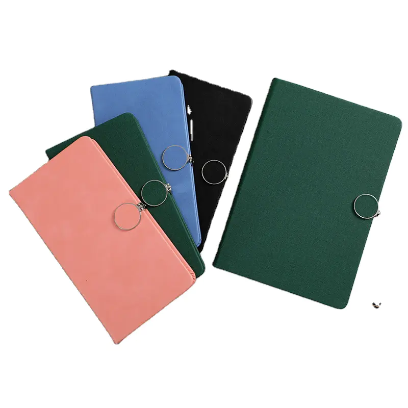 Latest Design Learn Language Notebook Custom A5 PU Leather Imitation Cover Notebook Printing For Children Hardcover