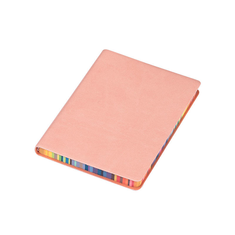 product-Custom Colorful PU Leather Book Flip Cover Soft Cover Printing Wholesale Business Planner Bo-1