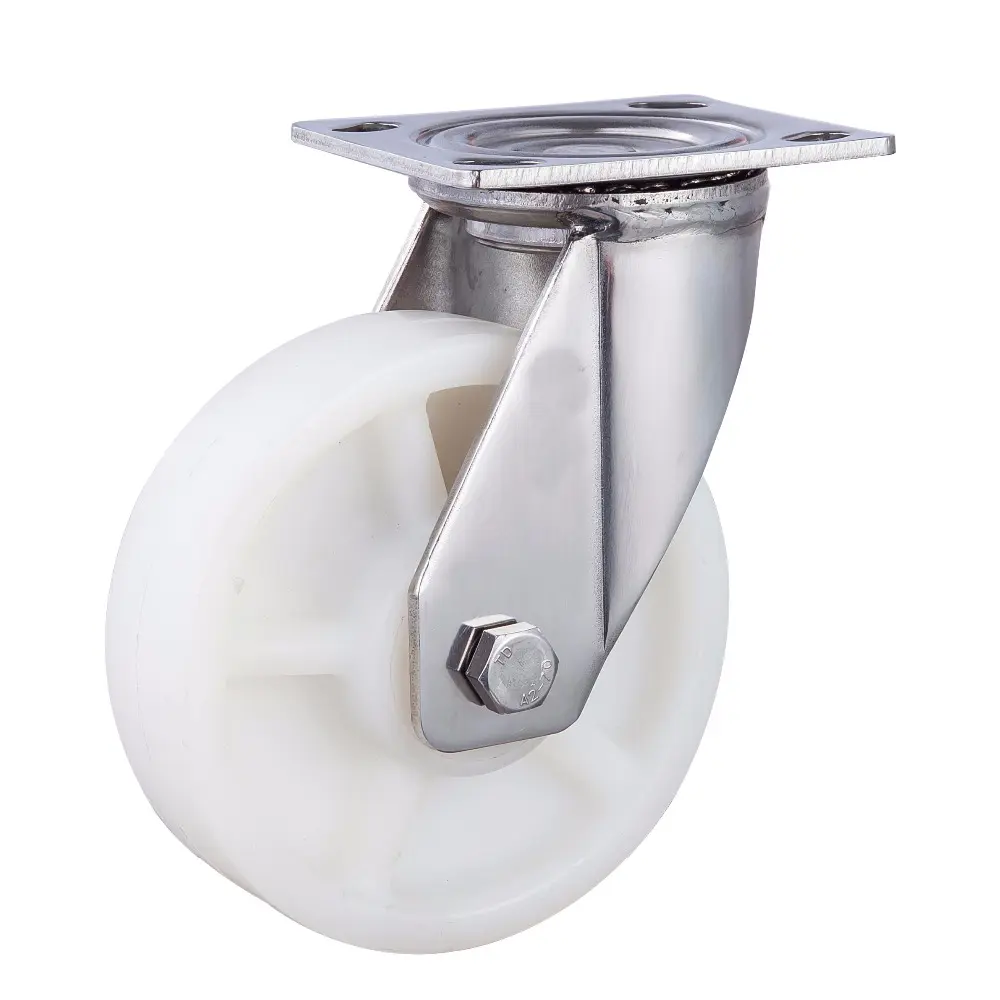 304 Stainless Steel Nylon Heavy Duty Caster Wheels