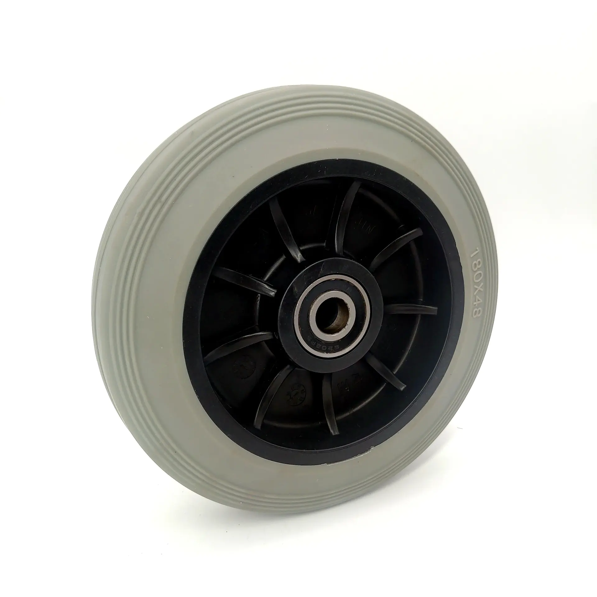 Noiseless 7 inch Thermoplastic rubber caster wheel