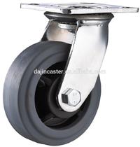 5 inch industrial plastic casters wheels for trolley