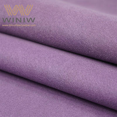 WINIW Super Priem Quality Purple Faux Suede Crust LeatherFabric