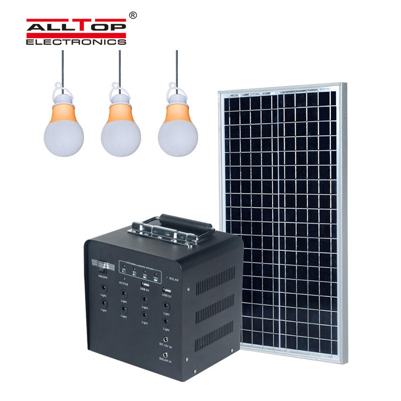 ALLTOP High quality multi function output off grid solar panel home energy saving solar energy system