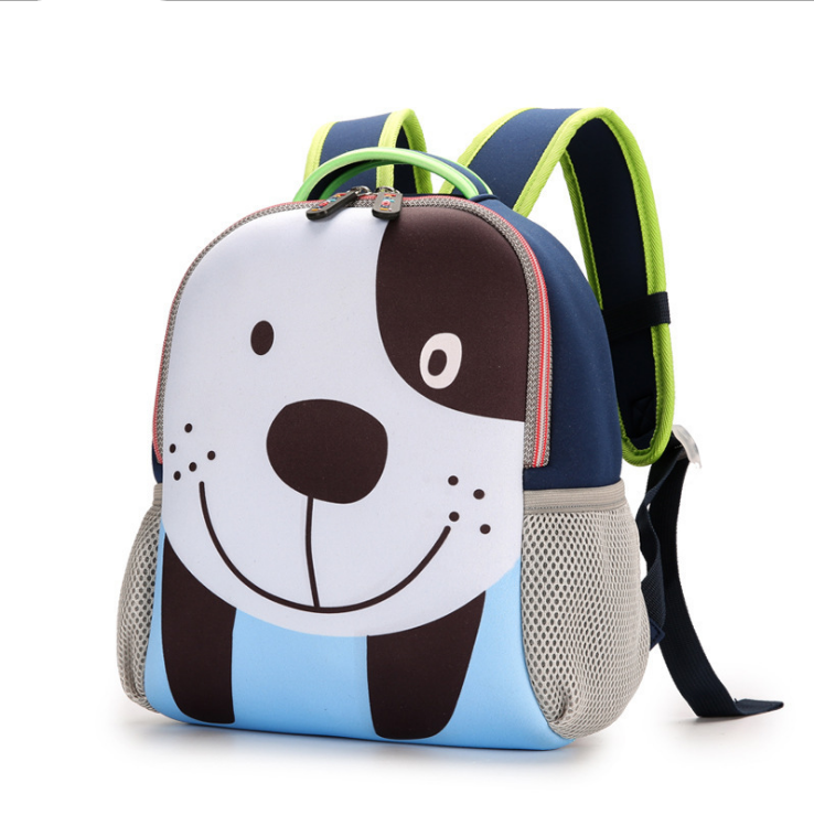 3D Zoo Animal bags Cute Cartoon Kids School Bag for Boys Girls Backpack