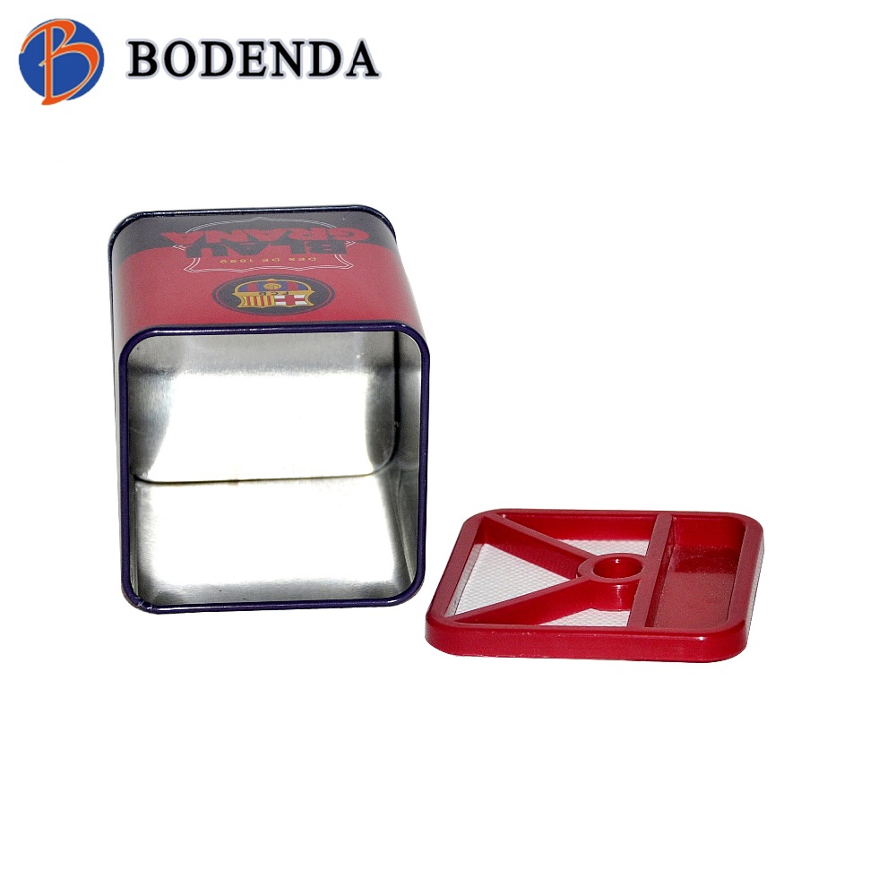 wholesale rectangle pen holder tin box