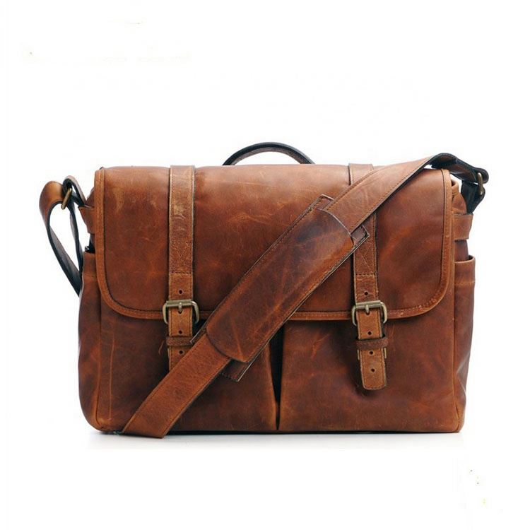 New Design leather bag mens messenger bag