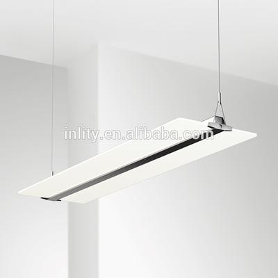 300x1200mm 36W Clear panel light suspension mounted LED pendant light