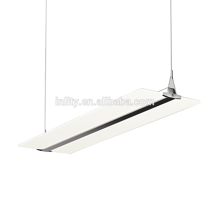 PDX3 LED Pendant Ceiling Light 36W clear panel up and down light