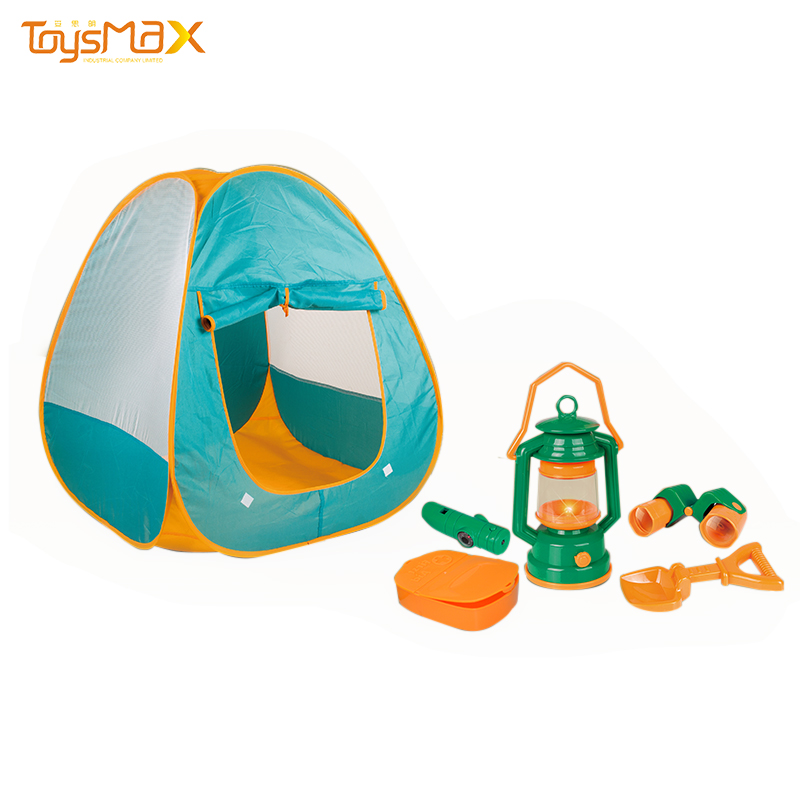 Amazon Best Selling Assemble Kids Camping Tent Set For Outdoor Or Indoor