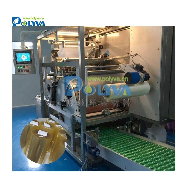 Polyva 25g laundry pods making machine efficient cleaning capsule oil machine laundry detergent packaging