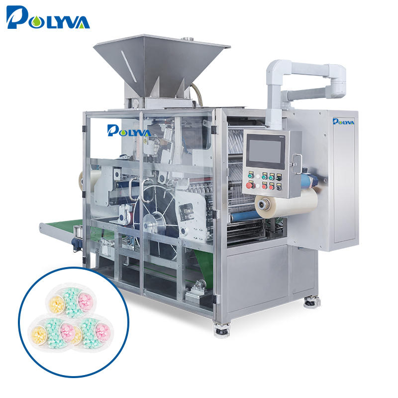 Polyva machine multi-function oil detergent small scale packaging machine washing powder pod packaging machine liquid filling
