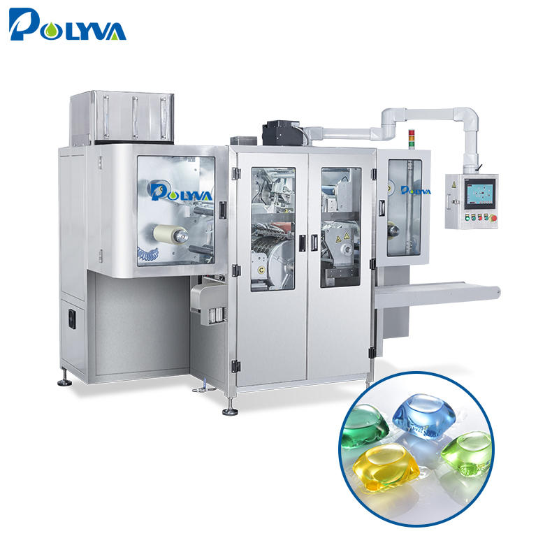 POLYVA Customizable mold 5g-30g automatic Water Soluble film package washing powder packing machine