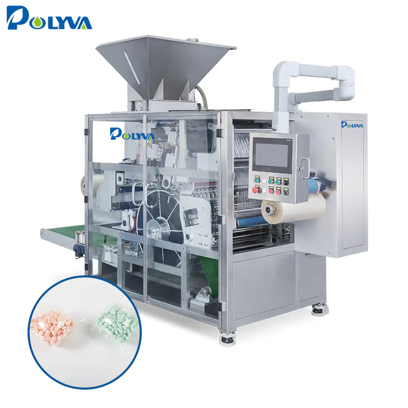 Polyva baby laundry washing pods making machine water soluble film bacteriostatic pods liquid packaging machine