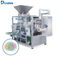POLYVA PVA water soluble film laundry pods packaging machine with cleaner liquid/powder