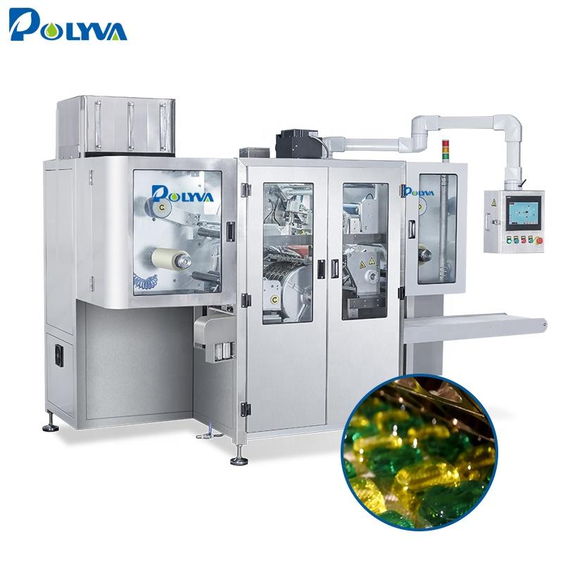 Polyva 25g laundry pods making machine efficient cleaning capsule oil machine laundry detergent packaging