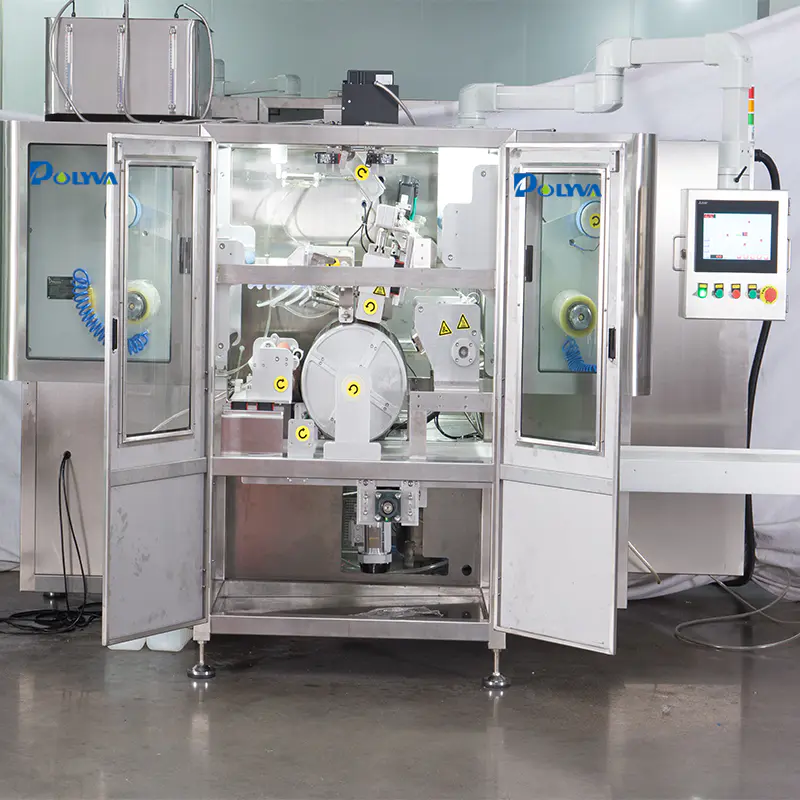 Polyva baby laundry washing pods making machine water soluble film bacteriostatic pods liquid packaging machine