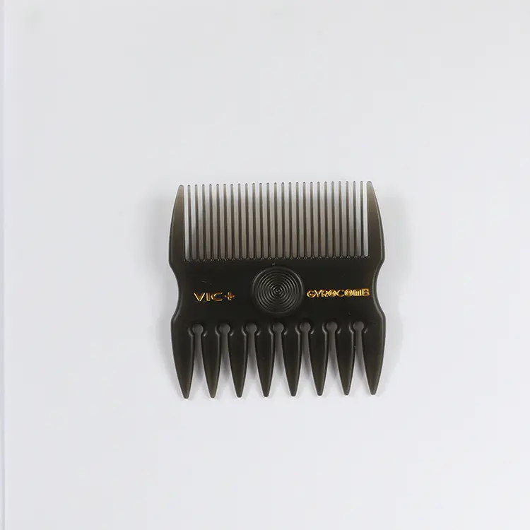 Professional Mens Portable Gyro Comb Hair Comb Brush For Salon