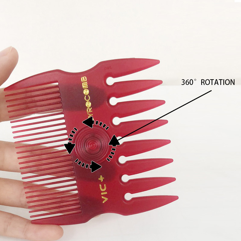 Professional Gyro Comb Hair Comb Brush For Salon convenience for salon stylist
