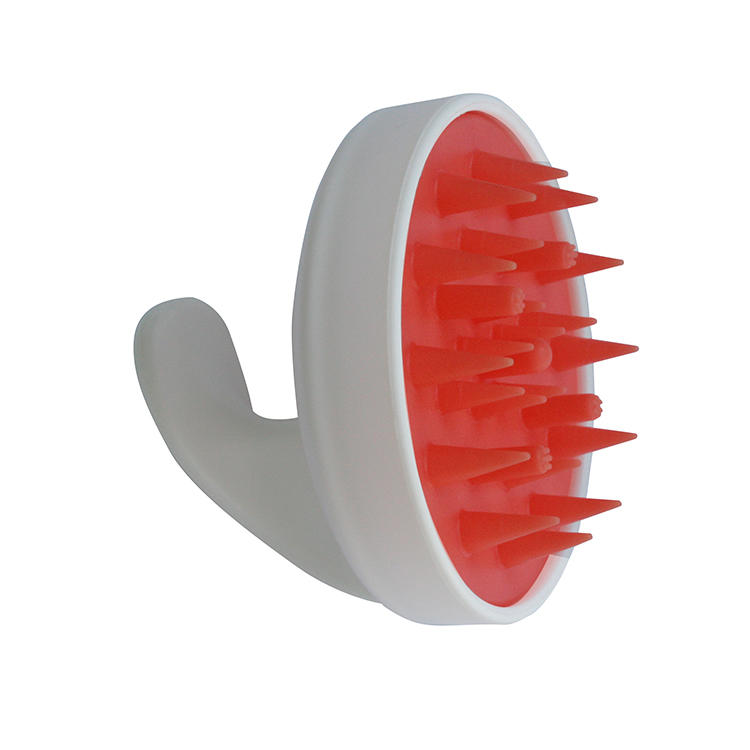 Hair Scalp Massaging Shampoo Brush Silicone Soft Comb for Scalp Care Hair Cleaning Shower