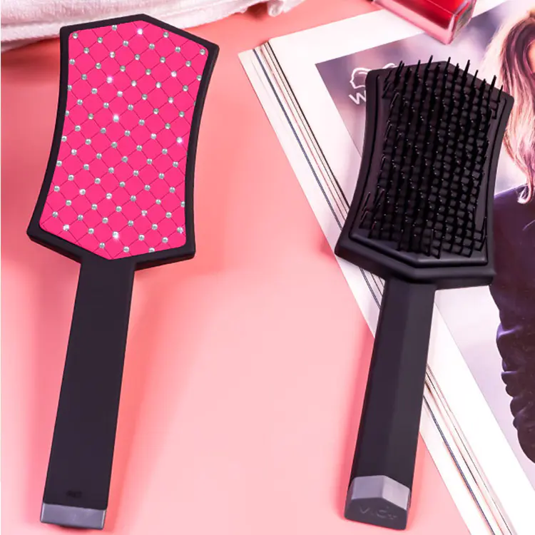 Professional Shining Salon Hair Styling Tools Paddle Brush