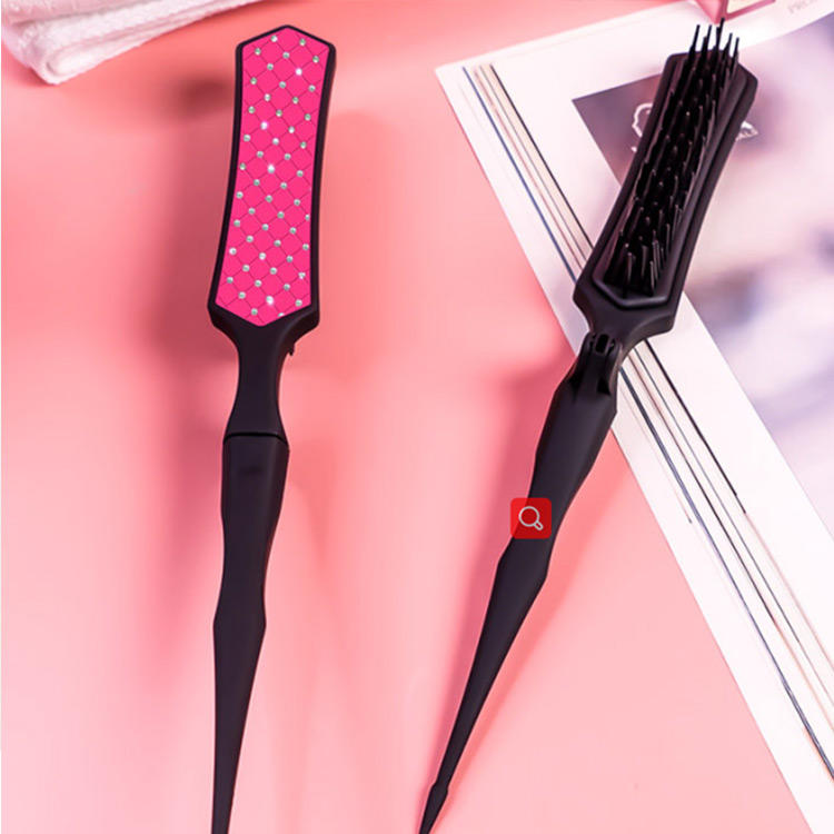 Professional Shining Salon Hair Styling Tools Paddle Brush