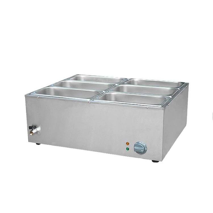 Commercial Food Warmer Wholesale Price Stainless Steel Bain Marie for  Restaurant - China Stainless Steel Food Warmer, Bain Marie Hot Food Warmer  Trolly with Cabinet