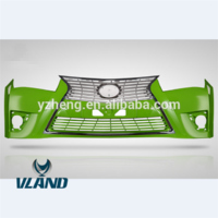 VLAND factory for car bumper for Corolla bumper for 2015 with light bar and middle grille for Corolla Front bumper