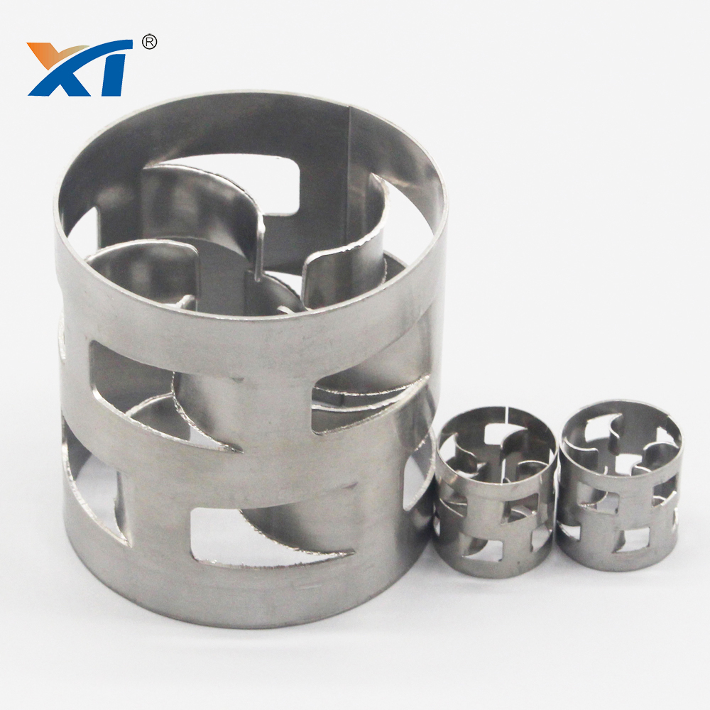 XINTAO stainless steel 2205 SS316l metal pall ring metallic pall ring for absorption tower
