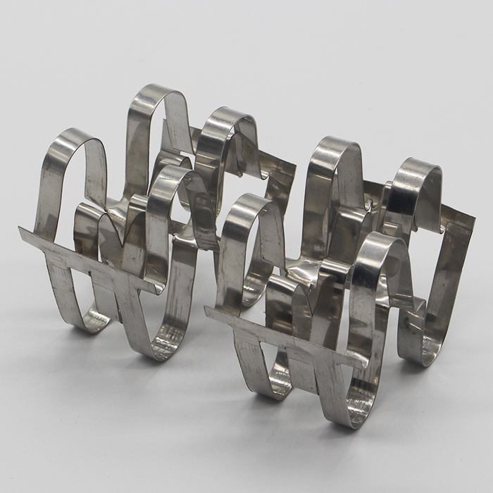 Anillo super raschig de metal moderno con estructura de onda alternante metálica XINTAO